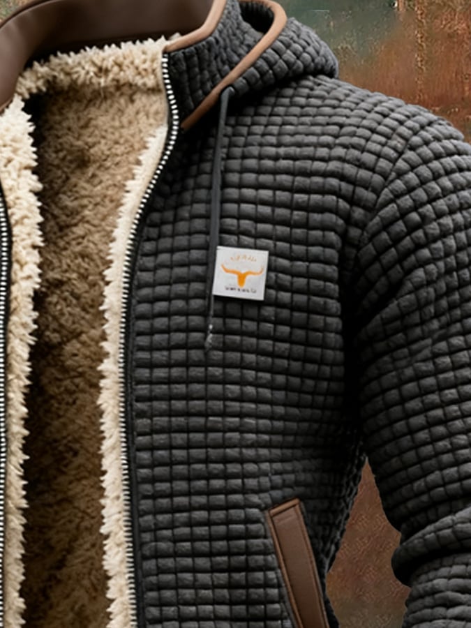 Matheus | Quilted Fleece Jacket
