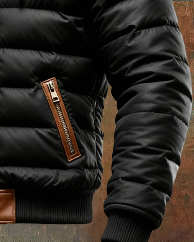 Maurice | Quilted Sherpa Winter Jacket