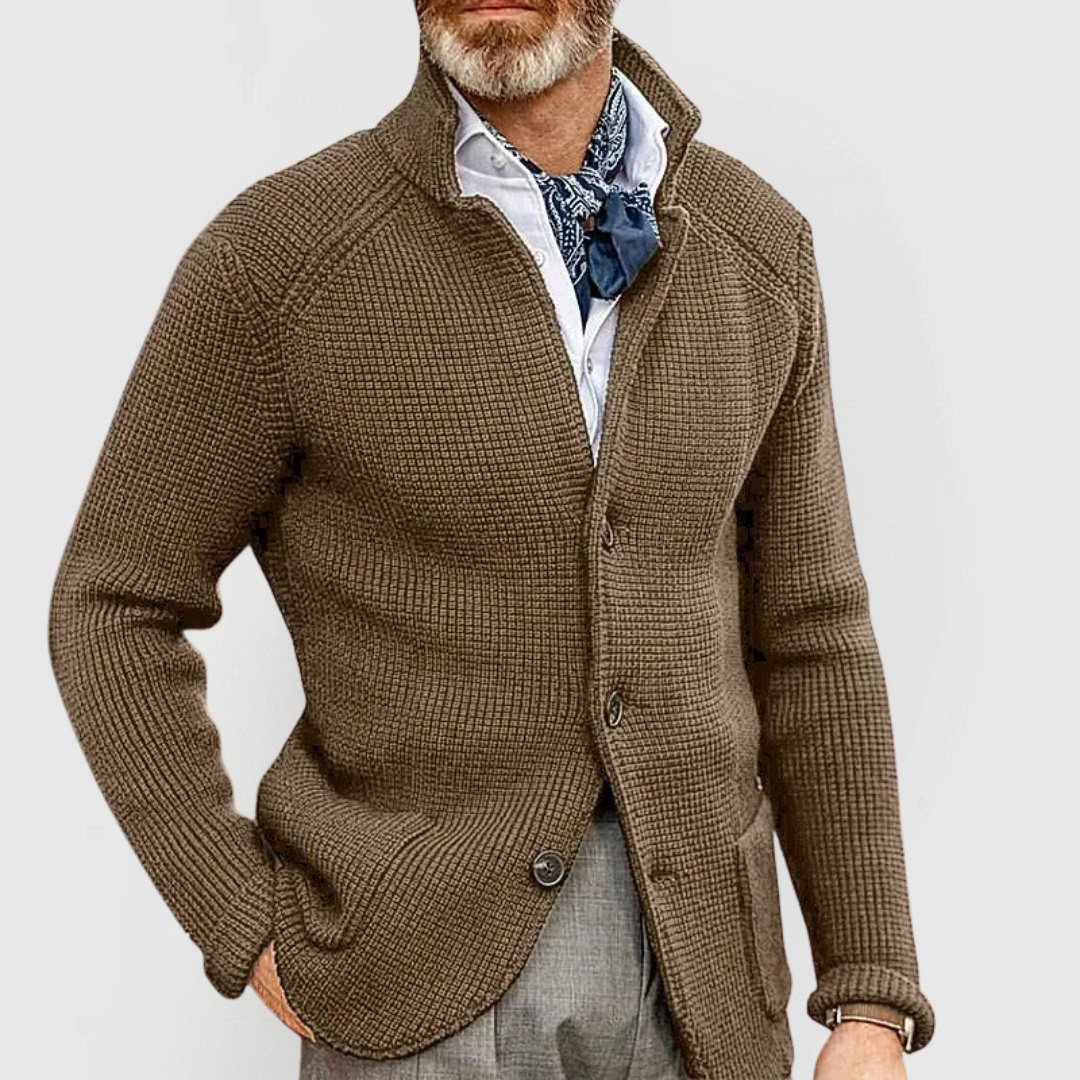 Marc | Elegant Button-Up Cardigan