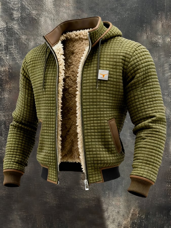 Matheus | Quilted Fleece Jacket