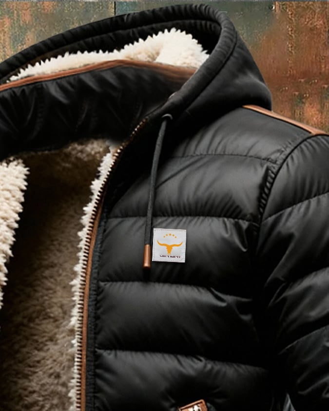 Maurice | Quilted Sherpa Winter Jacket