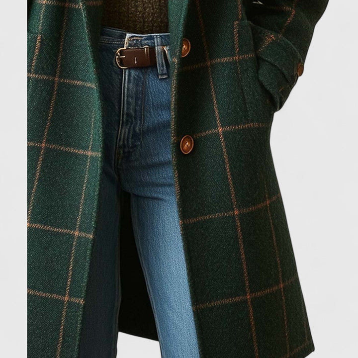 Delila | Classic Check Coat
