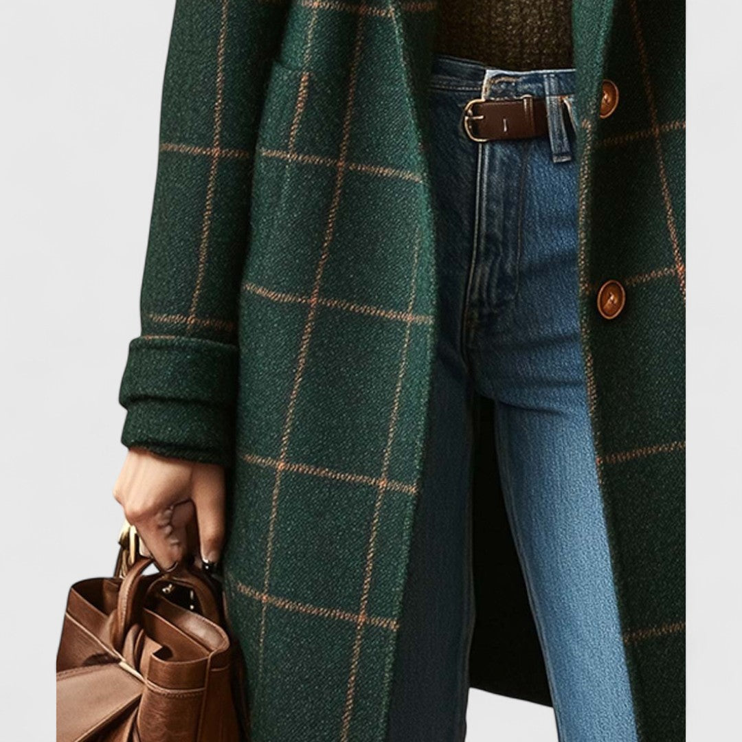 Delila | Classic Check Coat