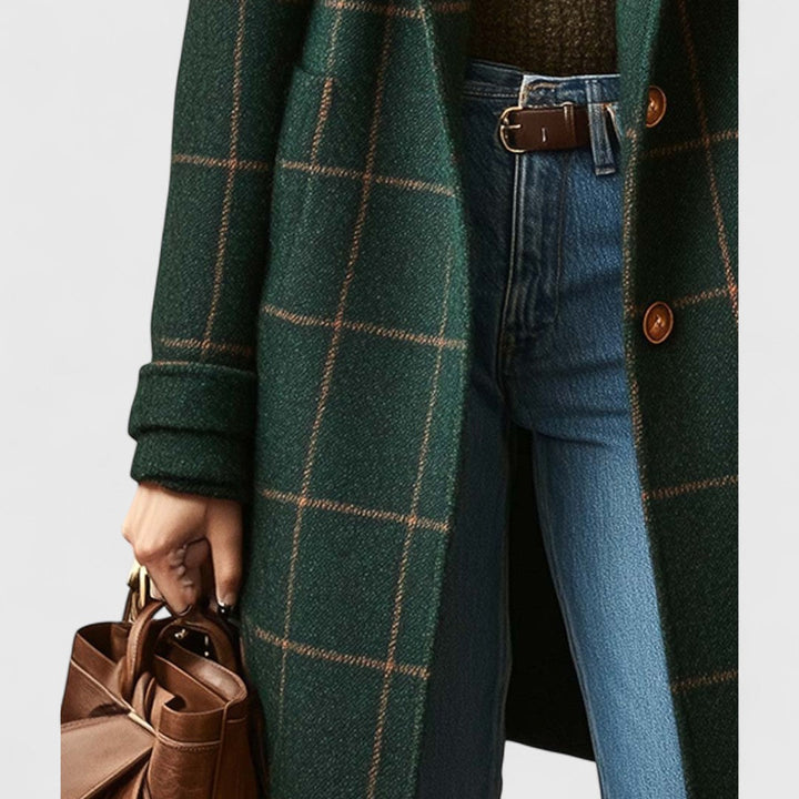 Delila | Classic Check Coat